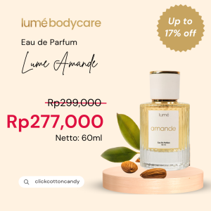 Lume Amande Sweet Almond Vanilla Eau De Parfum 60 mL Perfume Lumecolors