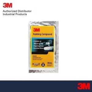 3M Rubbing Compound ผลิตภัณฑ์ลบรอยข่วนและรอยขนแมว บนพลาสติก และ สีรถ ชนิดซอง 30 ml