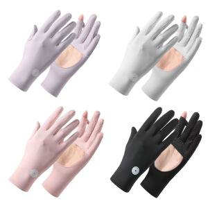 Womens Anti Sun Gloves Touchable Screen Designed for Comfort and Skin Health During Daily Commutes