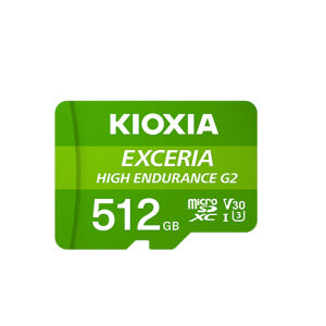 KIOXIA Exceria High Endurance MicroSD Card 128GB 256GB 512GB U3 V30 A1 Class 10 100MB/s Read  Long Lifespan Flash Memory for CCTV Dashcam 4K Video  Formerly Toshiba  Kioxia Official Reseller  Durable Micro SD Card for Continuous Recording