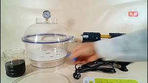 Sacesr Lab Vacuum Desiccator 250mm Vacuum Desiccator Jar Polycarbonate Plastic Laboratory Dessicator Dryer with Pressure Gauge Q3P9R