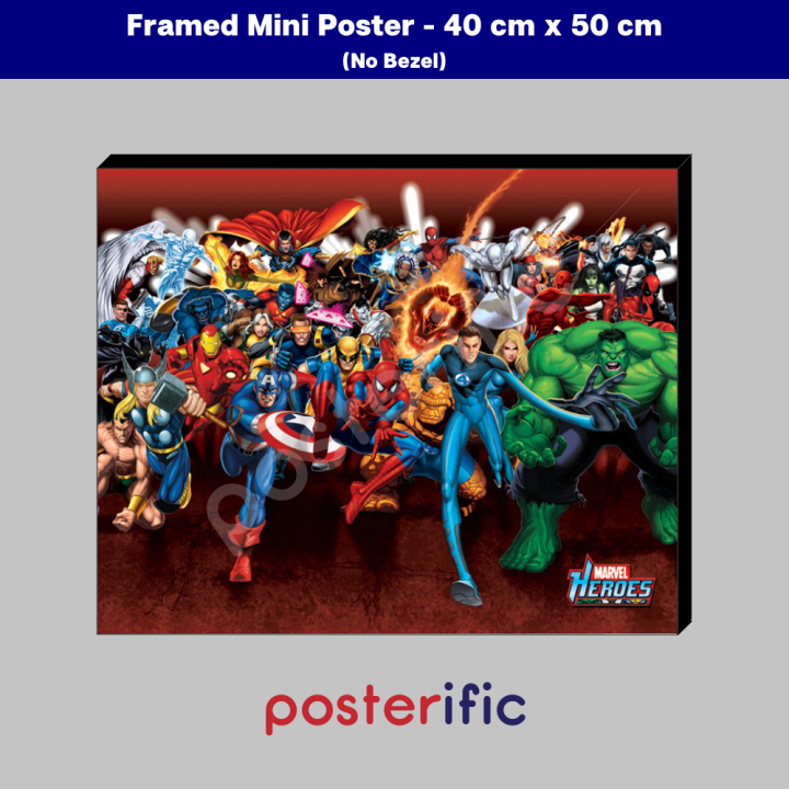 AMBROSIANA Poster (42r) Avengers Infinity War Characters (61x91,5