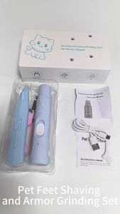 Cross-border wholesale electricnail grinder for cats and dogs nail polishing and trimming set high-power