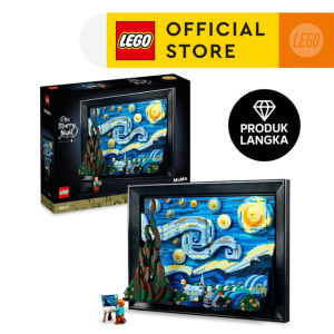 LEGO Ideas 21333 Vincent van Gogh - The Starry Night (2316 Pieces) Building Block Toys Bricks