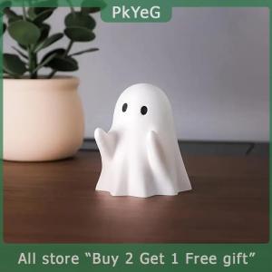 [COD] PkYeG KITCHEN Funny Ghost Pen Holder Spooky Ghost Figurine Design Pencil Holder For Desk Organizer Accessory Gifts For Families Friends