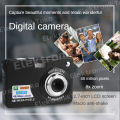 Kamera Digital Pocket Digimo Original Full Set Kamera Digital HD 48 Juta Piksel K09 Kamera DSLR Fotografi Selfie Rumah Tangga Siswa 48MP Layar LCD 2,7 Inci Zoom 8x Tangkap. 