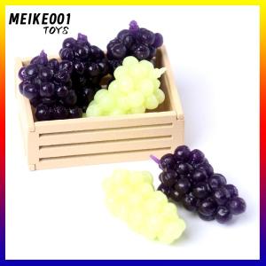 MEIKE001 บ้านตุ๊กตา1:12ตะกร้าผลไม้ขนาดเล็กกล่องเก็บกรอบไม้ผลไม้กรอบตะกร้าของเล่นอุปกรณ์ตกแต่งฉากขนาดเล็ก