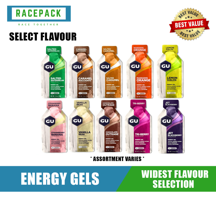GU Energy Gel 24 Pack (Select Flavour) Lazada Singapore