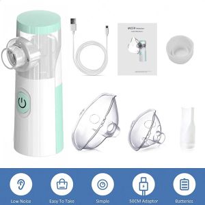 Portable Nebulizer Machine For Asthma Rechargeable Inhaler Nebulizer Machine For Kids Adult