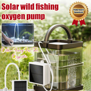 Aerator Oxygen Pump GK Solar Charging / Rechargeable Long Lasting / Outdoor Fishing For Adults Enthusiasts