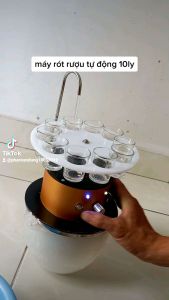RÓT RƯỢU TỰ ĐỘNG 10 LYKHAY CHỨA ƯỚP LẠNH