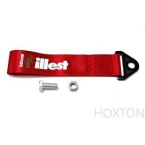 High Strength ILLEST Racing car tow strap/tow ropes/Hook/Towing Bars