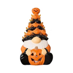 อุปกรณ์ตกแต่งต้นไม้เรซินโนมส์ตกของเล่นโต๊ะฟักทองโนมส์ของตกแต่งวันฮาโลวีนของตกแต่งบ้านในร่มตก