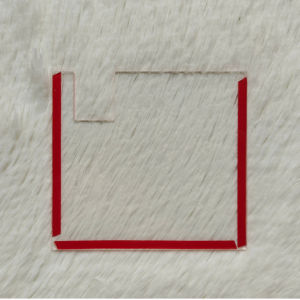 เฟรมภาษีอะคริลิครถยนต์ เข็มขัดอะคริลิคแบบโปร่งใสหนา 3 มม. ลวดลายการ์ตูนน่ารัก กาว 3M สามารถนำกลับมาใช้ใหม่ได้โดยไม่ต้องทิ้งร่องรอย