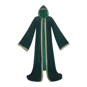Buổi biểu diễn Halloween của Thần Chết. cosplay Áo choàng 4 Áo choàng nhung in họa tiết viền vàng hàng có sẵn tại xưởng