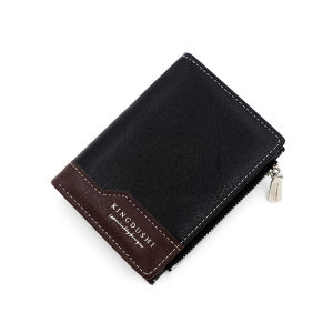 Kingdushi 268-10 Dompet Uang Lipat Model Tegak Pria Wanita Muat Banyak Ada Kancing Pengunci