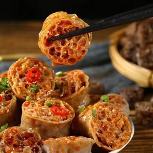 0 fat black buckwheat noodles lotus root ring with material package cold salad no-cook instant suga