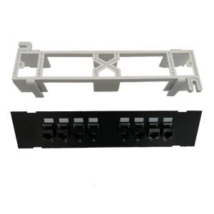 8 Ports Patch Panel CAT6 RJ45 Extender Keystone Gigabit LAN Coupler Plug Module Slot For Internet Jack Ethernet