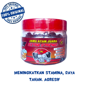 EXTRA STRONG (ALADIN) TOPLES 100 BUTIR - menjadikan ayam laga agresif