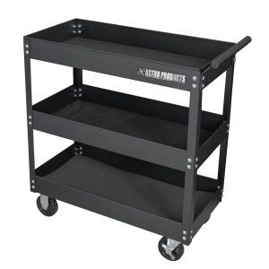 รถเข็นเครื่องมือช่าง สีดำ  Tool Wagon 3-Stage Black TW848