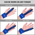 Romyse Adjustable Finger Splint Joints Fractures Stabilizer Trigger Finger Hand Support Recovery Brace Protection Fix Injury Aid Tool. 