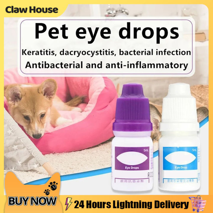 5ML Eye Drops For Pet Prevent Irritation Remove Tear Stains Dry Itchy