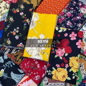 KEYH ผ้าถุงคุณภาพดี ผ้าบาติก BATIK กว้าง 2 เมตร เย็บเรียบร้อย ลายใหม่ที่สุด ผ้าถุงสําเร็จ ผ้านิ่ม ไม่ลื่น ซับน้ําดี สีไม่ตก