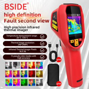 BSIDE Thermal Imager Camera HX1 Laser Thermographic HD Display For Circuit PCB Repair Pipeline Detection Medical Laser position