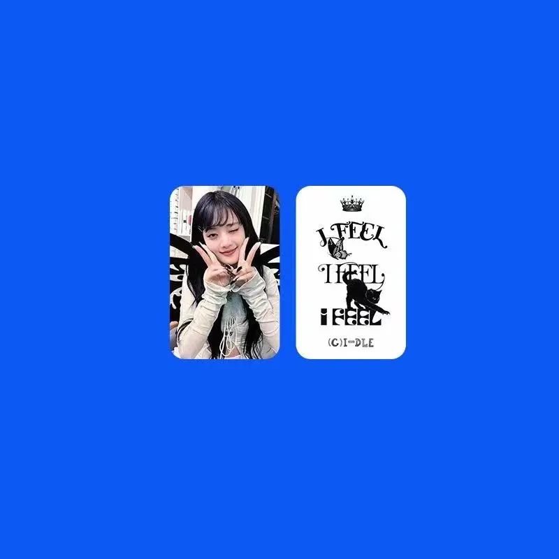 Gidle Mini Album I Feel QR Code PhotoCards Kpop (G)i-dle Yuqi