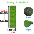 Karpet Rumput Sintetis Berkualitas Tinggi DIY untuk Dalam atau Luar Ruangan. 