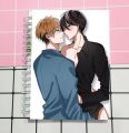 Sổ viết anime Dakaretai otoko ichii ni odosarete imasu nhiều mẫu ngẫu nhiên. 