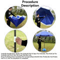 Parasol Umbrella With Stand Garden Umbrella Patio Umbrella UV Sun Shade Canopy Payung Pasar Malam Outdoor Night Market. 