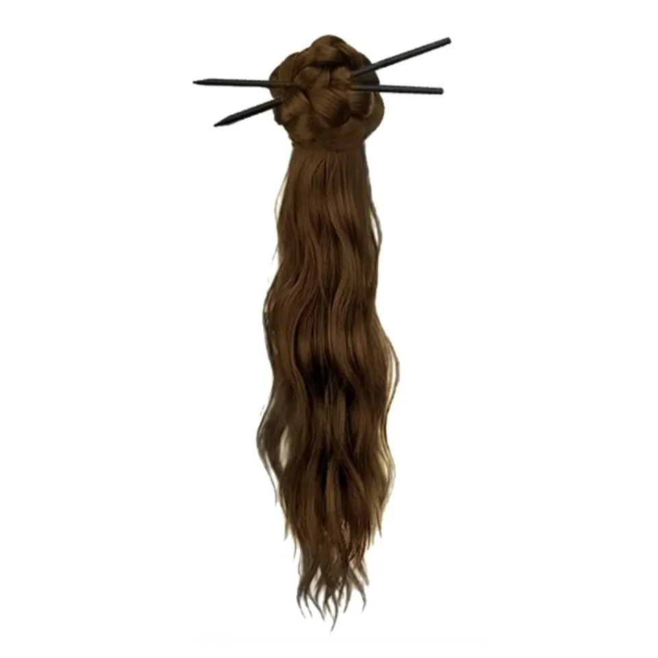 CHICNOOK Hair Stick Long Wavy Curly Ponytail New Chinese Style