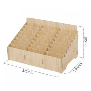 12/24 Grid Susun Rak Tempat Hp Rak Hp Banyak Management Box Multifungsi Kotak Penyimpanan Case Hp