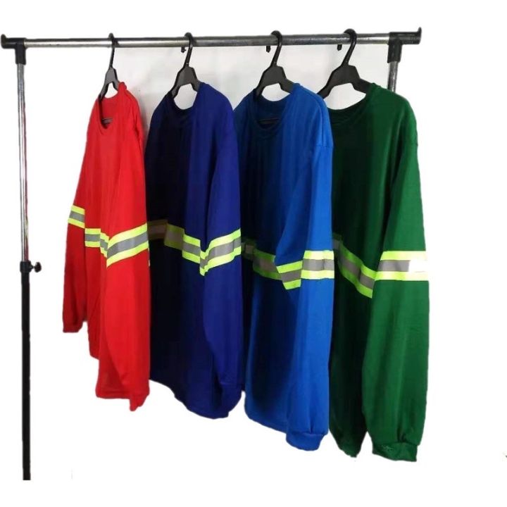 Men's Wear Longsleeve Shirt with Reflector Strips for Construction and Road Safety Wear Lazada PH