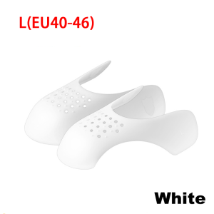 20pcs White Durable Insoles With Anti Wrinkle Design Stackable Insoles Shoe Support Anti Wrinkle Folding Support Toe Support Protector Suitable For Temporary Storage Of Sports Shoes Boots High Heels