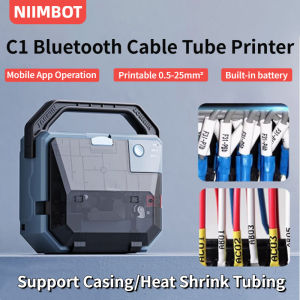 NIIMBOT C1 Portable Bluetooth Label Printer Pipe Numbering Label Machine Heat Shrink Tube Cable Marker
