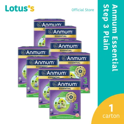 Anmum Essential Step 3 Plain 1.1kg BIB X 8 box ( 1 Carton)