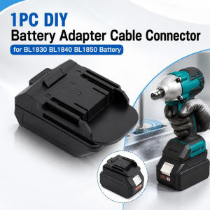 NEXTYOO Dễ dàng lắp đặt Bộ chuyển đổi pin Pin Li-ion 18V Tự làm Dụng cụ điện lithium Bền bỉ Nhựa dành cho pin BL1830 BL1840 BL1850