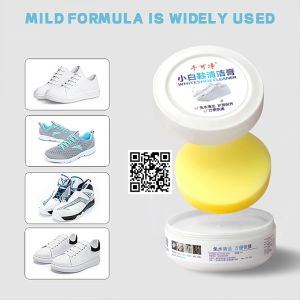 Krim Pemutih Pembersih Sepatu Sneakers + Spons 260gr