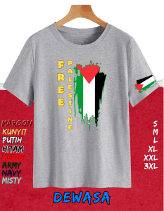 KAOS PALESTINA KAOS FREE PALESTINE SOLIDARITY PALESTINA BAJU HUMANITY INDONESIA BENDERA PALESTINA BEBAS KAN PALESTINA NO WAR JANGAN PERANG