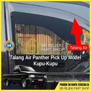 Talang Air Isuzu Panther Pick Up Model Kupu Kupu Baru Motif Karbon Carbon Talang Air Panther Pick Up