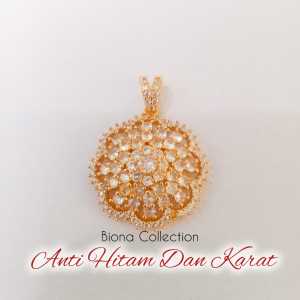 Top !! liontin Jumbo Elegan Wanita cantik dan menarik tahan karat dan tidak gampang hitam model terbaru dan kekinian