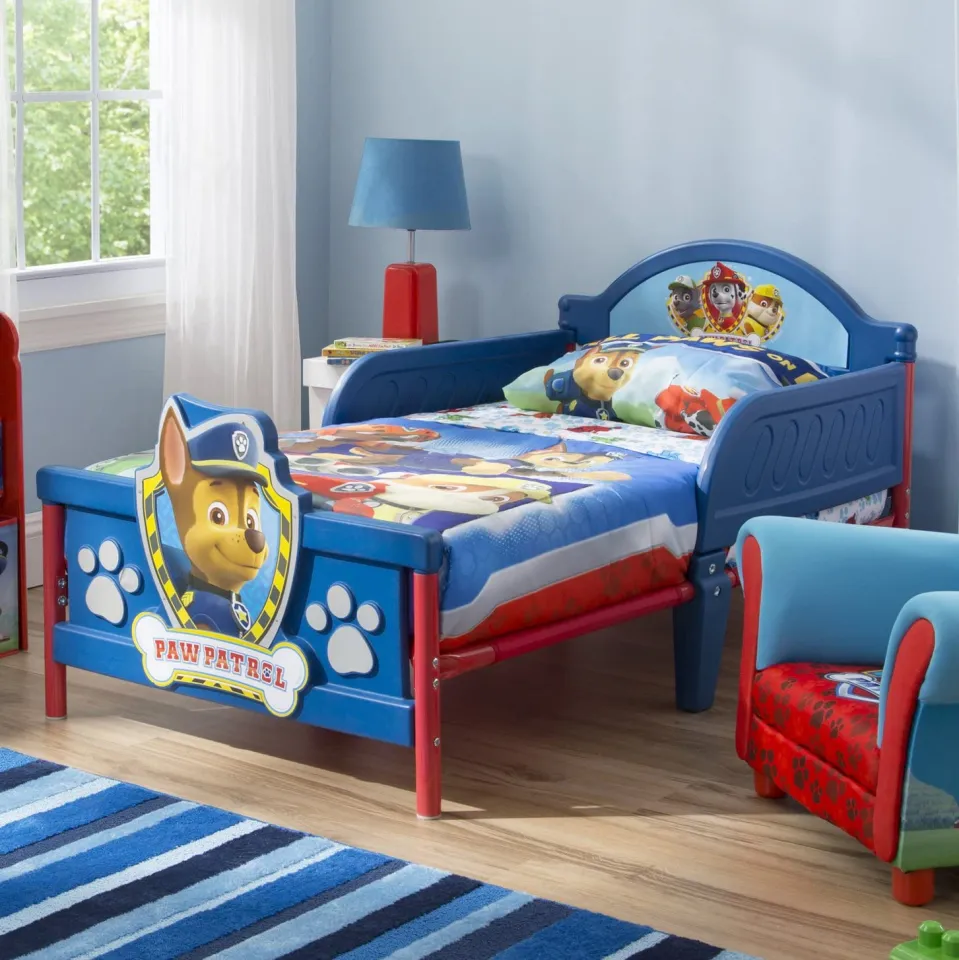 Paw patrol bed and sales mattress