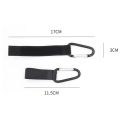 1~10Pcs Reusable Nylon Straps with Aluminum Alloy Carabiner Hook Adjustable Cable Ties Nylon Loop Wrap Buckles Clip. 