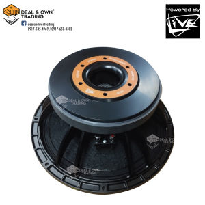 Live Shockwave SWM-15S 15inch 2000watts Single Magnet Speaker (SOLD PER PC)