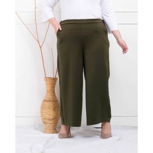 KULOT PANJANG WANITA POLOS BASIC PANT SCUBA PANJANG
