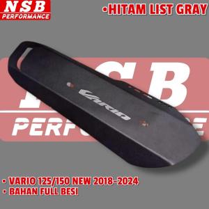 COVER TAMENG KNALPOT PELINDUNG KNALPOT NSB BAHAN FULL BESI PNP VARIO 125/150 NEW 2018-2024 ZM55