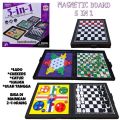 5in1 board games magnetic mainan papan catur game ludo. 