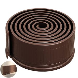 MIRELAE Built In Steel Insert Door Bottom Seal Strip Self Adhesive TPE Mouse Proof Door Seal Flexible Draft Stopper Strip Household